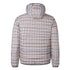 Aquascutum ACTIVE 100GR HOODED JACKET FW23 JK011 28 Beige Check Jacket Mens S